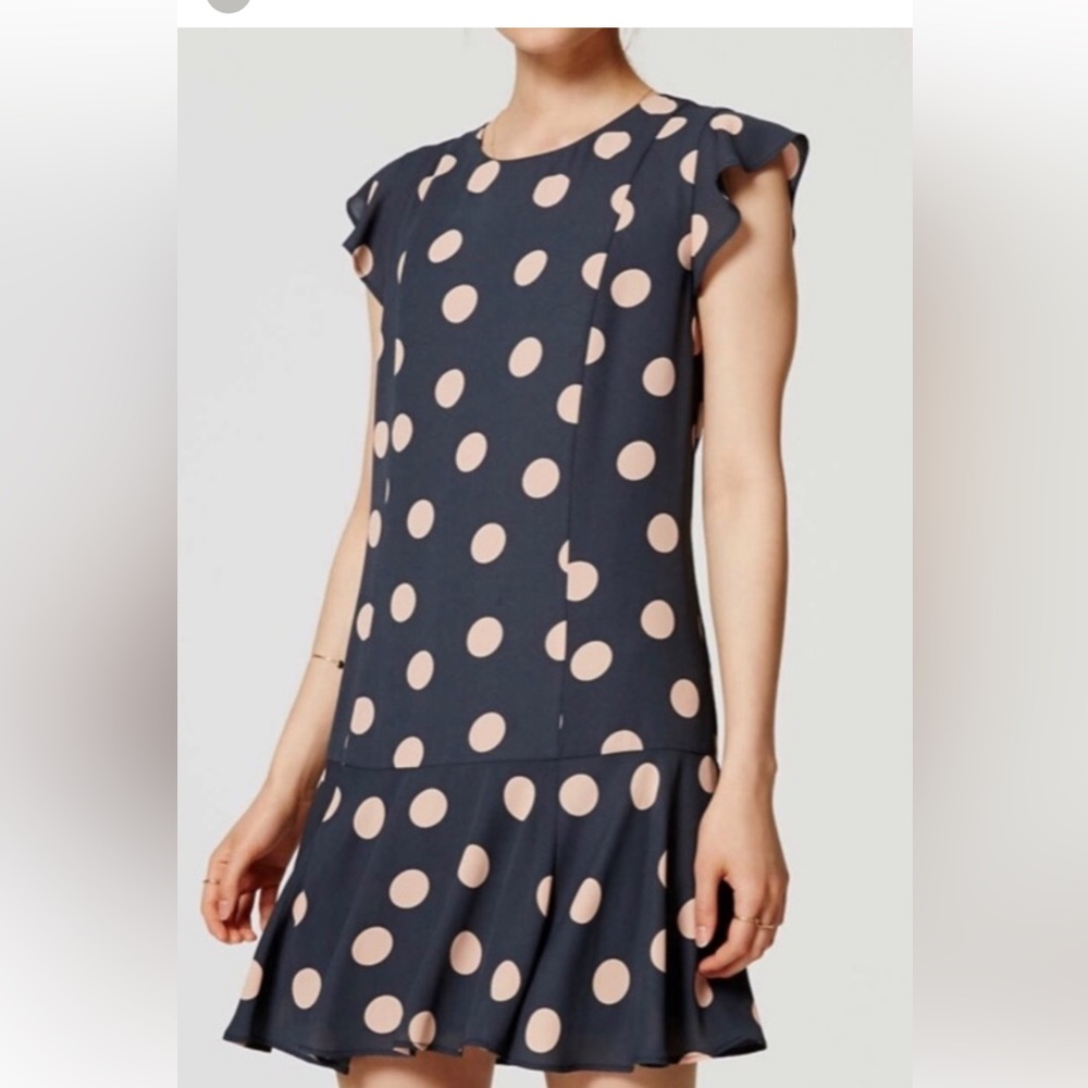 LOFT drop waist dress